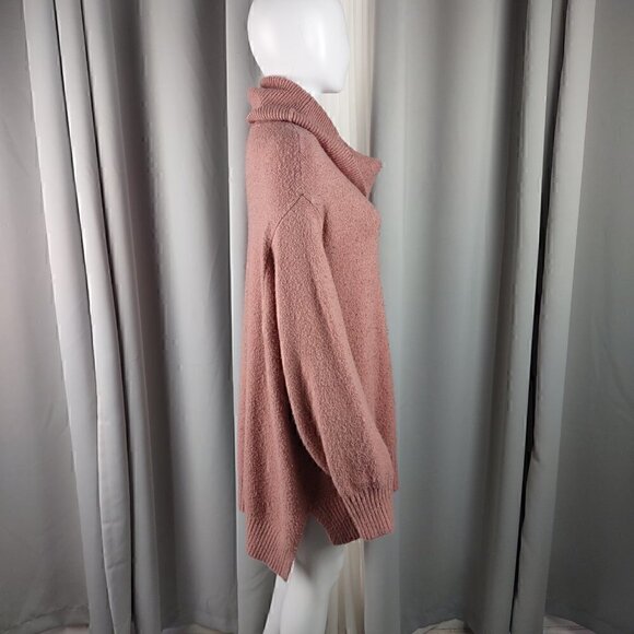 Ava & Viv Blush Pink Cowl Neck Sweater Size 3X - Picture 3 of 13